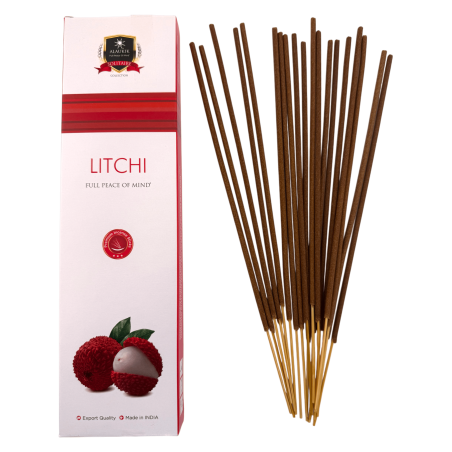 Incenso de Lichia Alaukik 30gr. - Incenso Masala