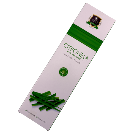 Alaukik Citronella Rökelse 30gr. - Masala rökelse