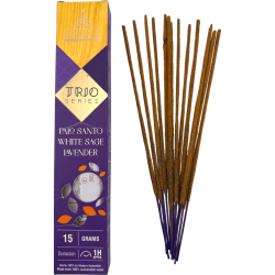 Trio kadzidełek AROMA Palo Santo, biała szałwia...
