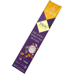 AROMAインセンス トリオ パロサント、ホワイトセージ、ラベンダー - トリオシリーズ 1 箱 15 グラム。