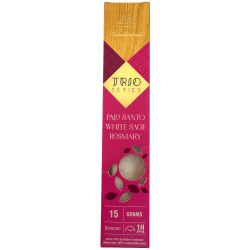 AROMA Trio de Tămâie Palo Santo, Salvie Albă și Rozmarin - Seria Trio 1 cutie 15gr.