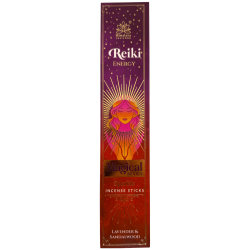 Incenso Energético Reiki Série Mágica Himalaya - Caixa de 25g de Incenso Masala com Lavanda e Sândalo
