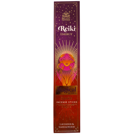 Tămâie Energetică Reiki Seria Magică Tămâie Himalaya - Cutie de 25g de Tămâie Masala cu Lavandă și Lemn de Santal