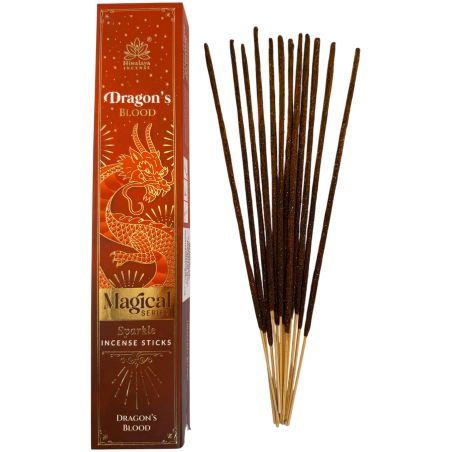 Dragon's Blood Incense Magical Series Himalaya Incense - 25g Box of Masala Incense