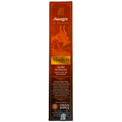 Drachenblut-Räucherstäbchen, Magische Serie Himalaya-Räucherstäbchen – 25g Schachtel Masala-Räucherstäbchen