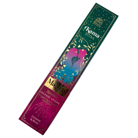 Kamasutra Magical Series Himalaya Rökelse - 25g Ask med Jasmin och Ros Masala Rökelse