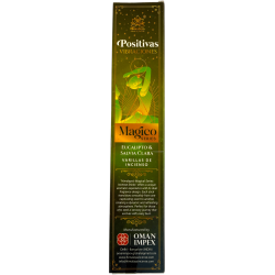 Incenso Positive Vibrations Magical Series Himalaya Incense - Scatola da 25 g di incenso Masala con eucalipto e salvia sclarea