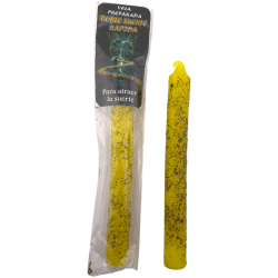 Rituele vastenkaars voor dubbel geluk (18 cm) - Om geluk aan te trekken