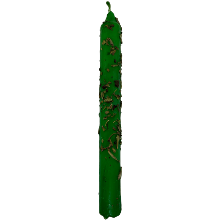 Ritualized Mandrake Candle 18cm - Protection, Cleansing, Fertility and Love.