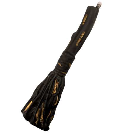 Candela purificatrice spirituale a forma di scopa - Spazza via le energie negative 13 cm.