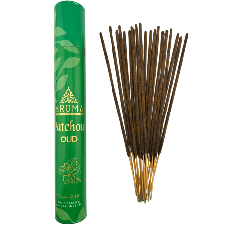 Arabischer Weihrauch Patchouli Oud Private Edition Duftstoffe - 40 g Masala-Räucherstäbchen