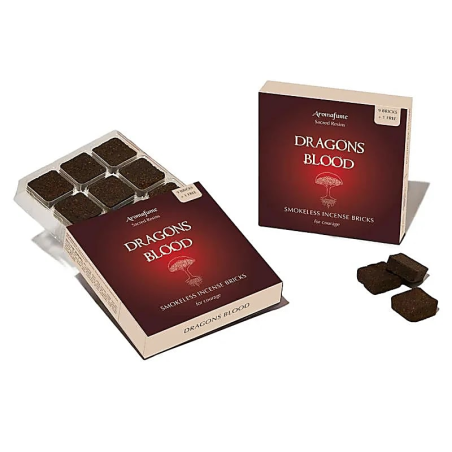 Ladrillos de Sangre de Dragón AROMAFUME - 9 ladrillos - 40gr.