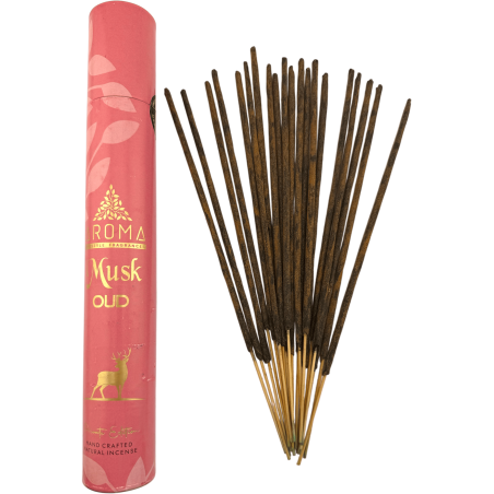 Arabisk rökelse Musk Oud Privatutgåva Aromadofter - 40gr. masala rökelse