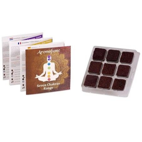 Cegły 4th Chakra Anahata Heart Chakra AROMAFUME - 9 cegieł - 40gr.