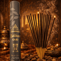 Bakhoor OUD Arabischer Weihrauch Private Edition Aroma Düfte - 40 g Masala-Räucherstäbchen
