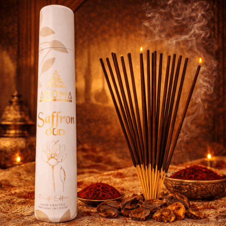Arabische wierook met saffraan OUD Private Edition Aroma Geuren - 40 gram masala wierook