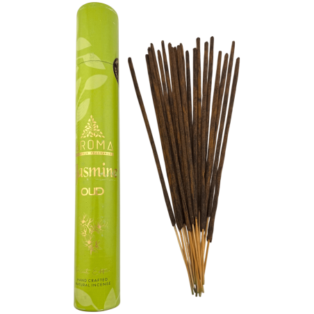 Incenso de Jasmim Árabe e Oud Edição Privada - 40g de incenso masala