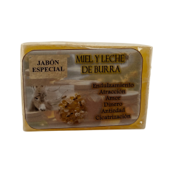 Esoteric Soap Honey and Donkey Milk 120gr. - Sweetening, Attraction, Love, Money..