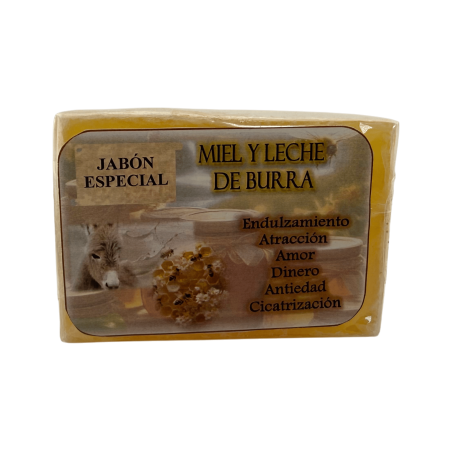 Esoteric Soap Honey and Donkey Milk 120gr. - Sweetening, Attraction, Love, Money..