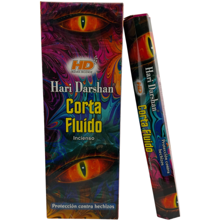 ハリ・ダルシャン フルイドカッティングインセンス - 六角形のインセンスボックス6個入り