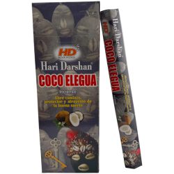 Encens à la noix de coco Elegua Hari Darshan -...