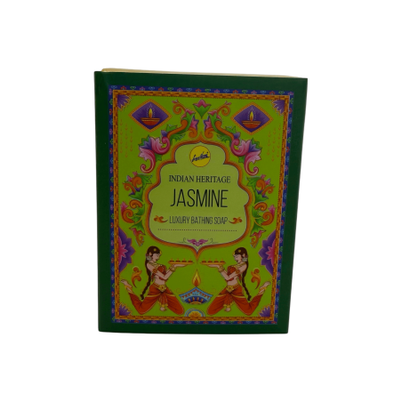 SREE VANI Indisk Heritage Jasmine Badtvål - 75g Bar