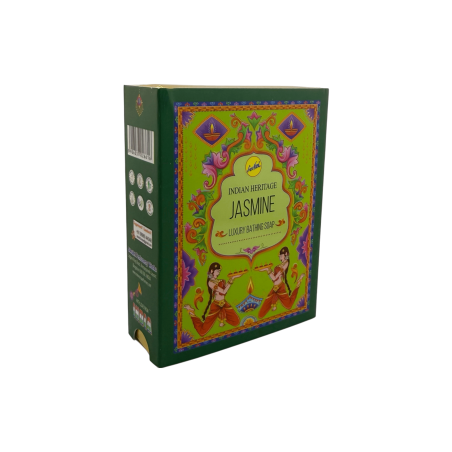 SREE VANI Indisk Heritage Jasmine Badtvål - 75g Bar