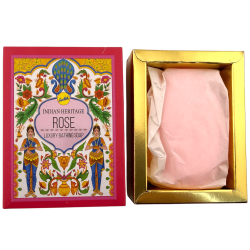SREE VANI Indiase Erfgoed Rozen Badzeep - 75g blok