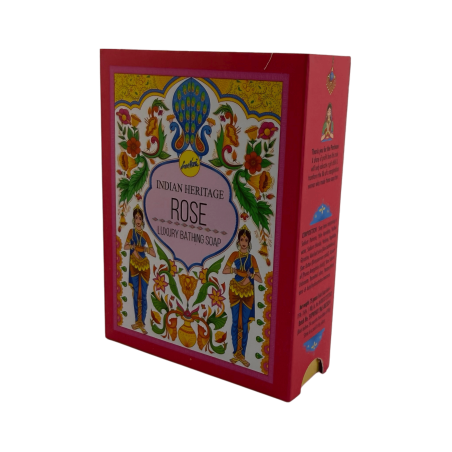 SREE VANI Indian Heritage Roses Bath Soap - 75g Bar