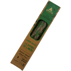 Ekologisk citrongräs rökelse AROMA Nature citrongräs - 20gr ask.