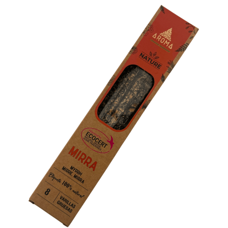 Encens Orgànic Mirra AROMA Nature Myrrh - Capseta de 20gr.