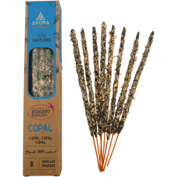 Incenso de Copal Orgânico AROMA Nature - Caixa...