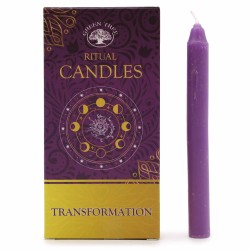 Conjunto de 10 velas moradas - Transformación - Velas mágicas hechizadas  - 1