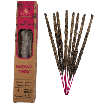 Encens Orgànic Romero AROMA Nature Romera Rosemary - Caixeta de 20gr.