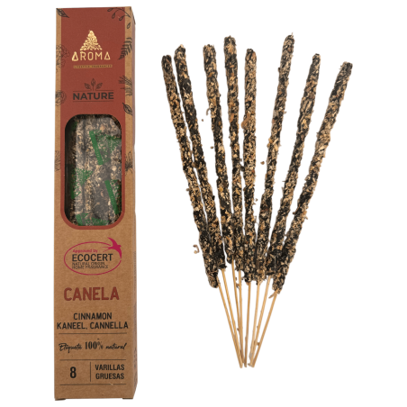 Tămâie organică cu scorțișoară AROMA Nature Cinnamon - cutie de 20g