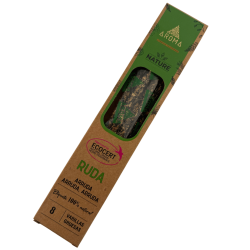 Encens Orgànic Ruda AROMA Nature Arruda - Caixeta de 20gr.