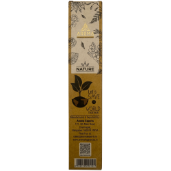 Incenso de Baunilha Orgânica AROMA Nature Vanilla - Caixa com 20g