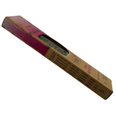 Pack of 3 Organic Rosehip Incense AROMA Nature - 8 sticks, 1 hour duration