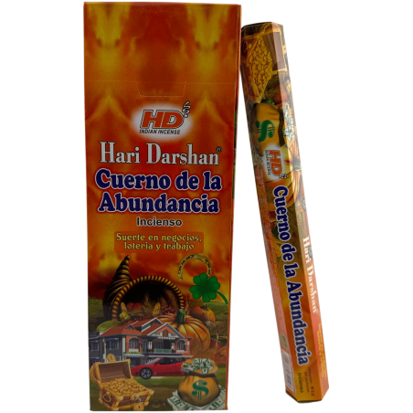 Kadzidło Hari Darshan Horn of Plenty – pudełko 6 sześciokątnych pudełek na kadzidełka