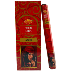 Incienso SAC Pompa Gira - Caja de 6 paquetes...