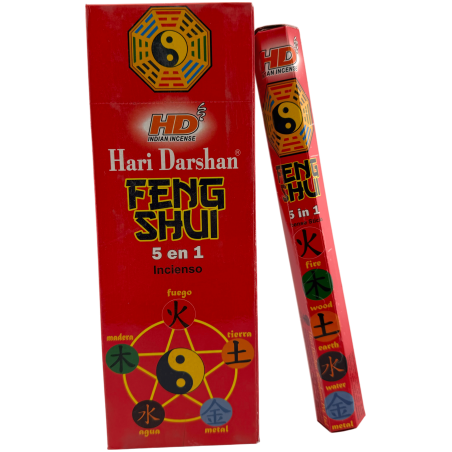 Feng Shui Hari Darshan Incense - Box of 6 hexagonal incense boxes