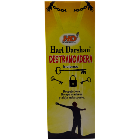 Encens débloquant Hari Darshan - Boîte de 6 boîtes à encens hexagonales