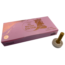 Encens Dhoop arabe Royal Sultan Misbah's DMP Perfumer Edition - 10 bâtonnets d'encens avec brûleur