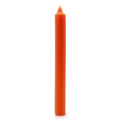 Velas a Granel de Color Sólido - Naranja Rústico - Paquete de 10  - 1