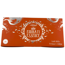 Incenso Dhoop arabo, essenza emiratina, edizione per profumieri DMP di Misbah - 10 bastoncini di Dhoop con bruciatore