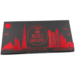 Burj Skyline Misbah's DMP Perfumer Edition Dhoop Arabian Incense - 10 bastoncini di incenso con bruciatore