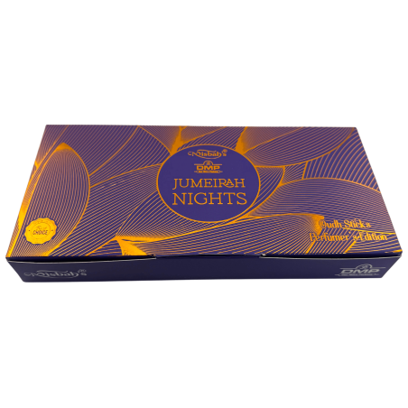 Kadzidełka Arabian Dhoop Jumeirah Nights Misbah's DMP Perfumer Edition - 10 pałeczek Dhoop z palnikiem