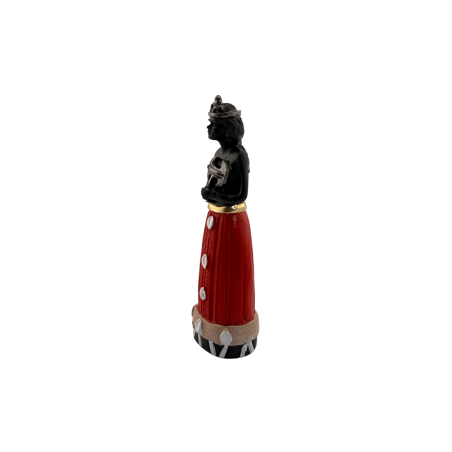 Statuetta di Orisha Chango, 10,5x3x2,5 cm.