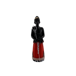 Figura Orisha Exú 10,5x4x2,5cm.