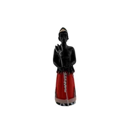 Orisha Exú figure 10.5x4x2.5cm.
